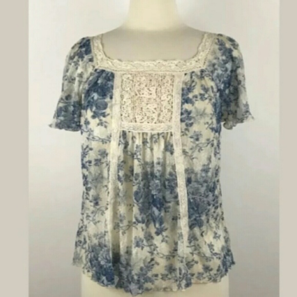 Ralph Lauren denim and supply blouse. - Picture 7 of 8